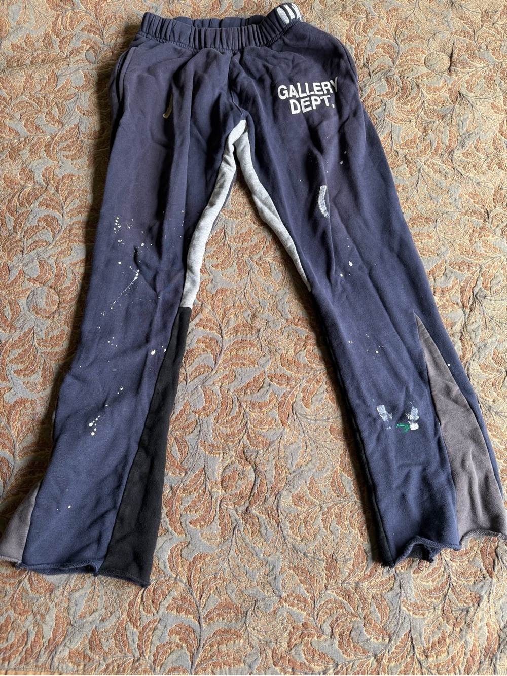 blue and black gallery dept men’s sweatpants